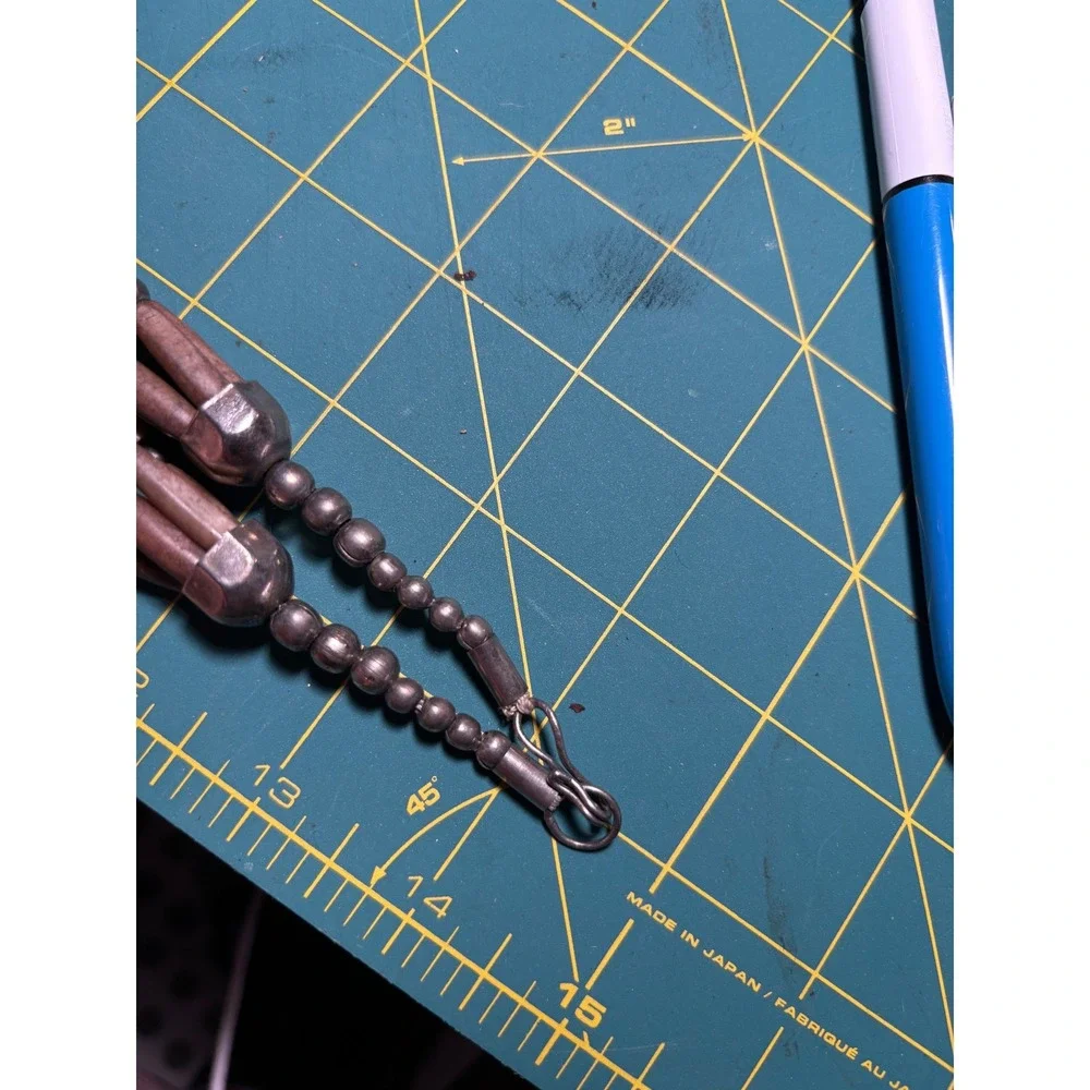 Artisan‎ Made Hairpipe Bone Necklace Tan 4-Strand Southwestern Style